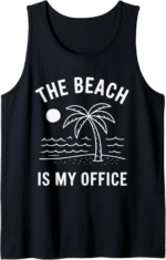 Remote Working Entrepreneur Creator Designer Digital Nomad Tank Top - Image 2